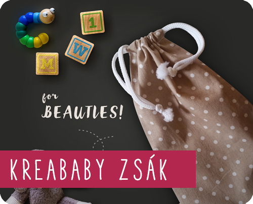 Kreababy zsák ajándék